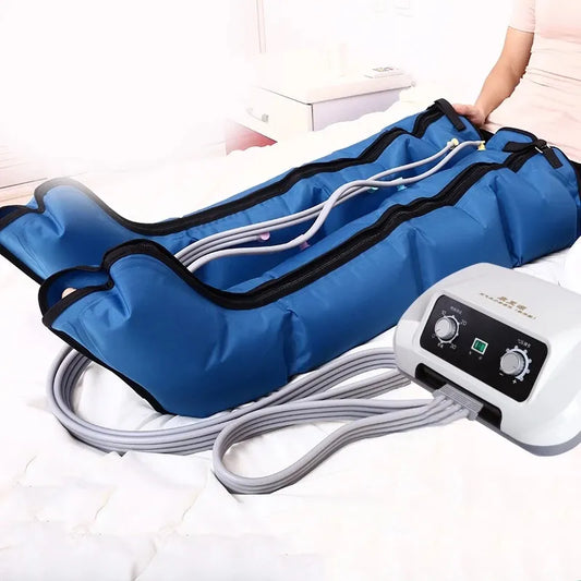 Syeosye-masajeador eléctrico de piernas y pies, instrumento de terapia circulatoria de apoplejía por compresión de aire, aparato de presión de ondas de aire