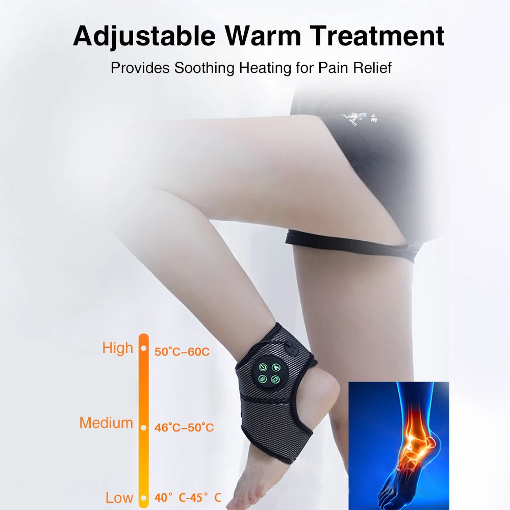 USB Arm Heating Pad Wrap  Pressotherapy Air Pressure Foot Brace Heating Vibration Physiotherapy Pain Relief Pressotherapy