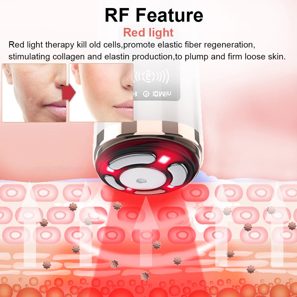 Hifu Face Lifting Mini Hifu Facial Radio Frequency Machine Ultrasound Lifting RF High Frequency Skin Rejuvenation Hifu Machine