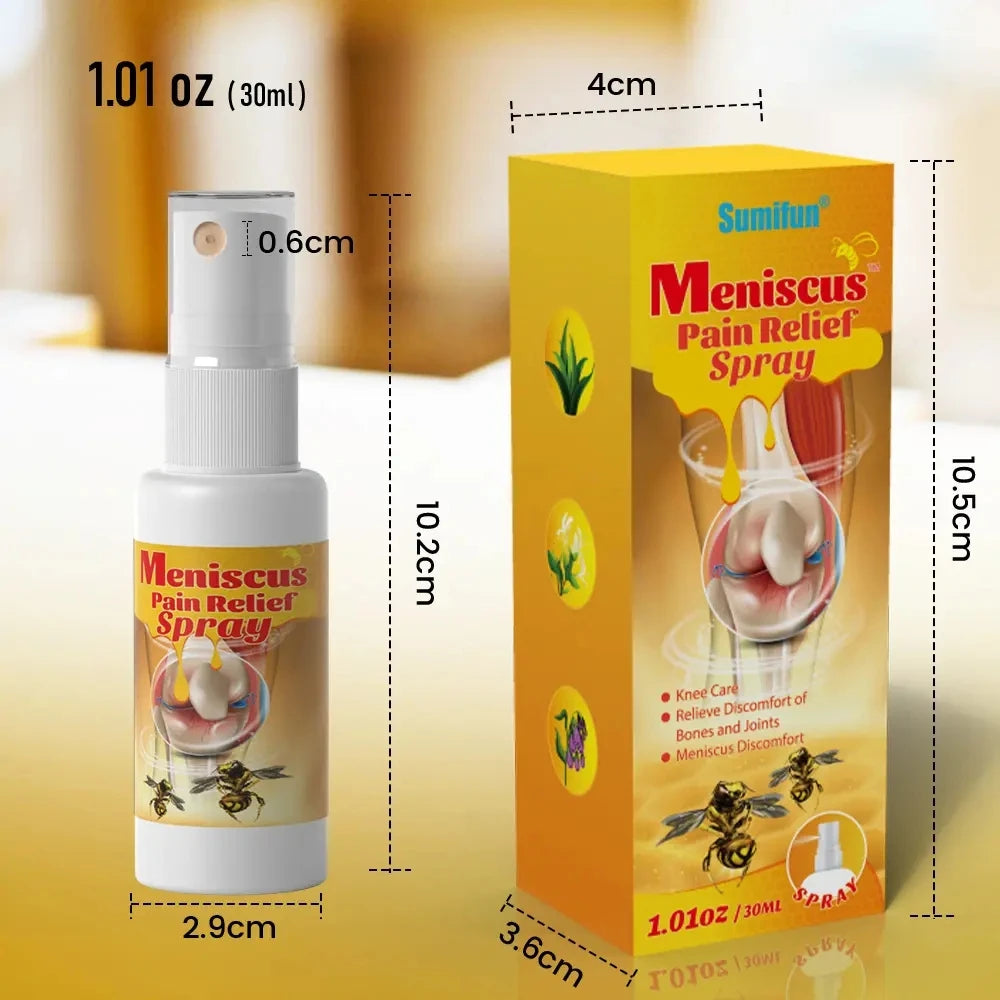 30ML Sumifun Meniscus Pain soothing Spray Knee Joint Muscle Ache Cream Rheumatoid Arthritis Bee Venom Plaster