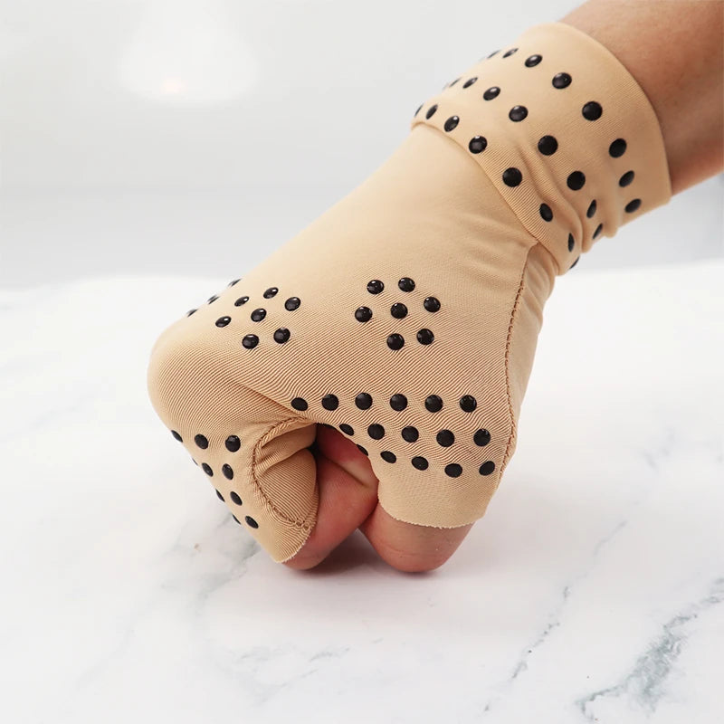 Magnetic Anti Arthritis Health Compression Therapy Gloves Rheumatoid Hand Pain Relief Hand Wrist Brace Corrector De Postura