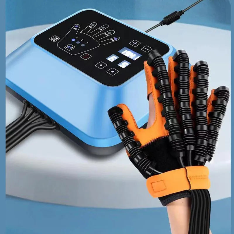 Powerful Hemiplegia Stroke Recovery Finger Rehabilitation Trainer Robot Gloves Hands Physiotherapy Rehabilitation Device