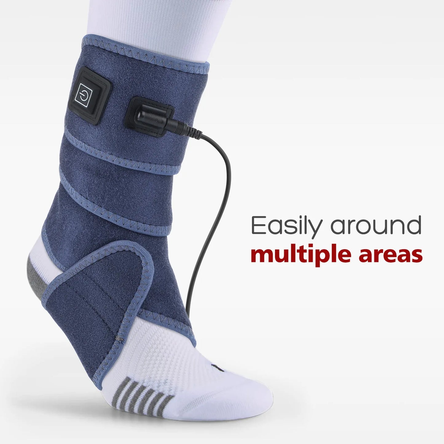 Almohadilla térmica USB para brazo, envoltura para mano, codo, muñeca, tobillo, soporte para pierna, calentador eléctrico, compresión caliente, alivio del dolor de artritis