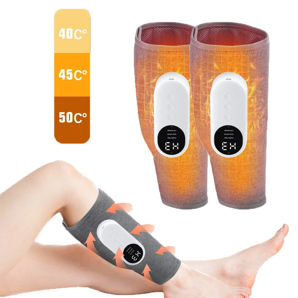 360° Air Pressure Calf Massager, 3 Mode Foot Leg Muscle Relaxation Promote Blood Circulation Relieve Pain